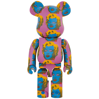 Bearbrick Andy Warhol Marilyn Monroe #2 1000% Herstellerbild 1