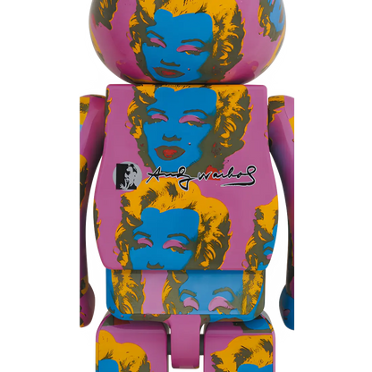 Bearbrick Andy Warhol Marilyn Monroe #2 1000% Herstellerbild 2