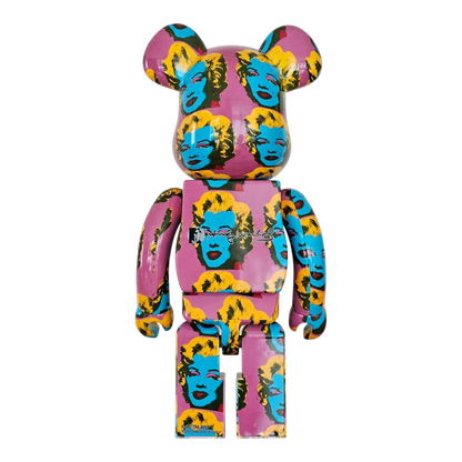 Bearbrick Andy Warhol Marilyn Monroe #2 1000% Rückseite