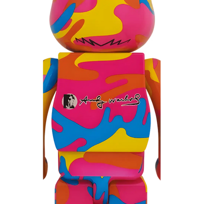 Bearbrick Andy Warhol "Special" 1000% Herstellerbild 2