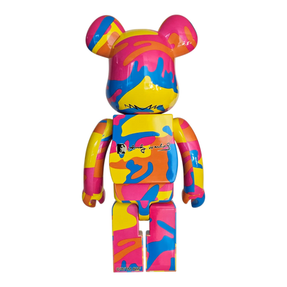 Bearbrick Andy Warhol "Special" 1000% Rückseite