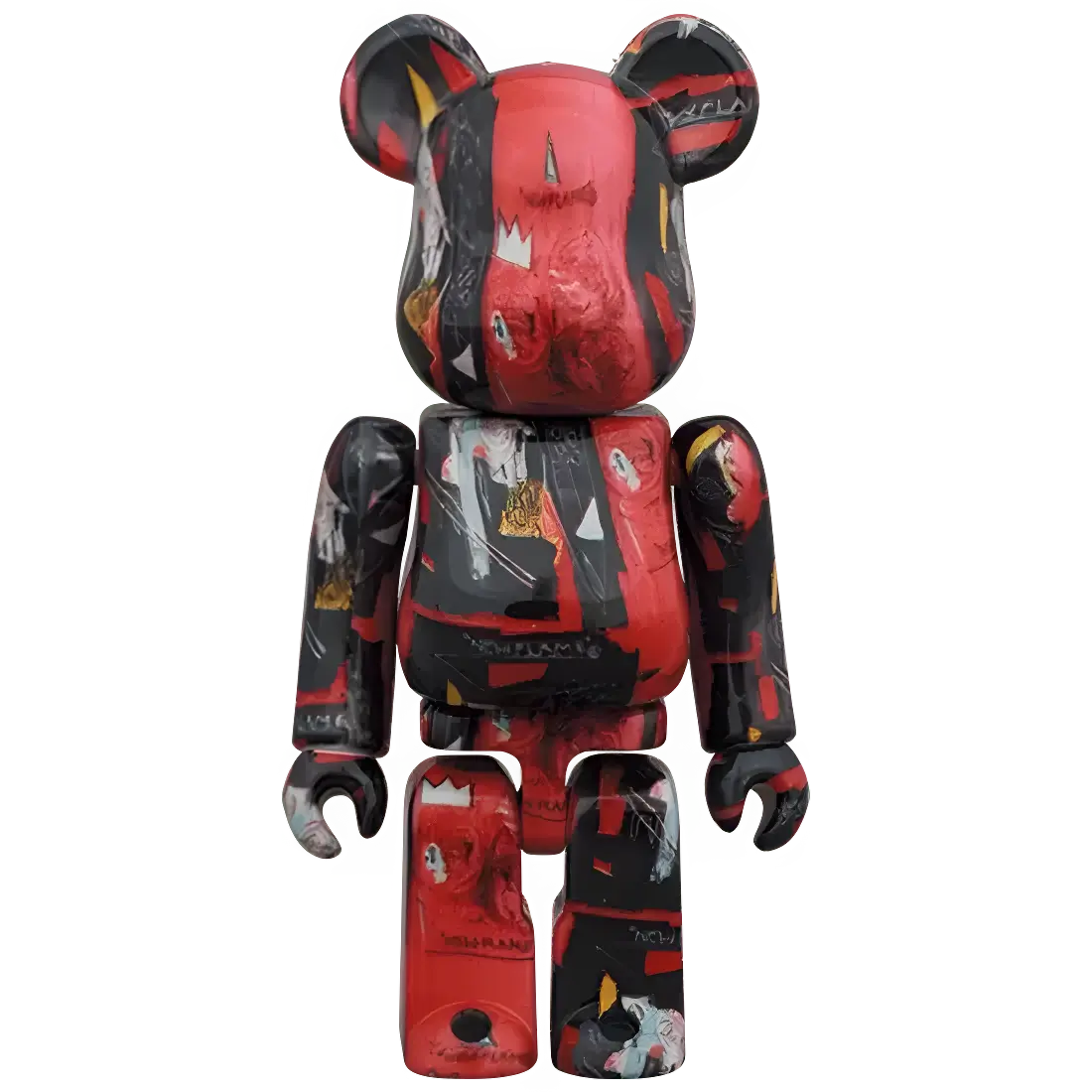 Bearbrick Andy Warhol × Jean-Michel Basquiat #1 100%+400% Herstellerbild 2