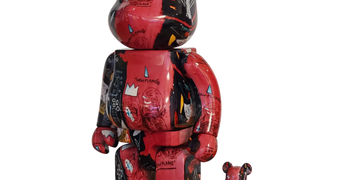 BE@RBRICK Warhol × Basquiat #1 100%+400% | MyBearBrick.de