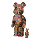 BE@RBRICK Andy Warhol × Jean-Michel Basquiat #2 (100%+400%)