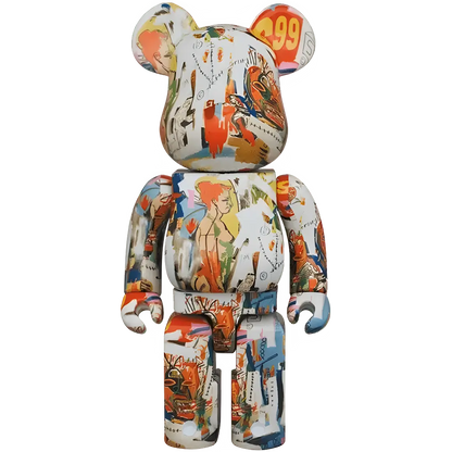 BE@RBRICK Andy Warhol × Jean-Michel Basquiat #4 400% BE@RBRICK Andy Warhol × Jean-Michel Basquiat #4 400%