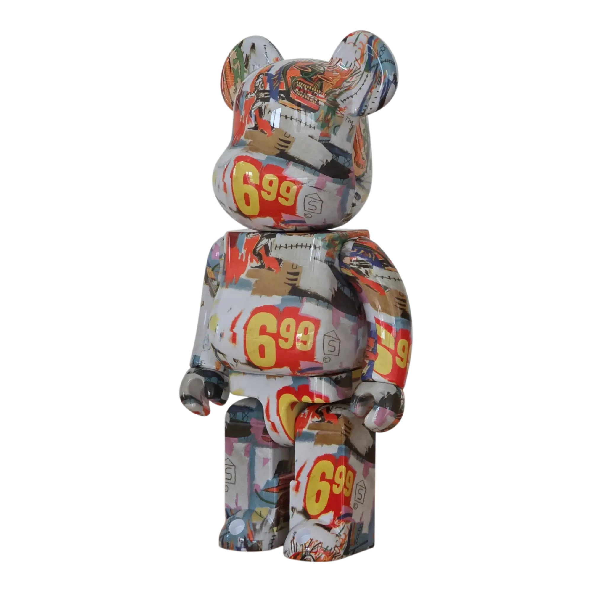 BE@RBRICK BASQUIAT JEAN-MICHEL Jean-Michel Basquiat 400% バスキア