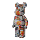 BE@RBRICK Andy Warhol × Jean-Michel Basquiat #4 (400%)