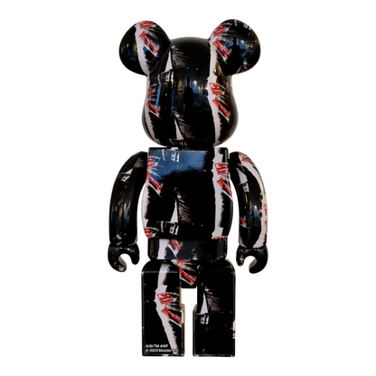 Bearbrick Andy Warhol × The Rolling Stones "Sticky Fingers" 100%+400% Rückseite
