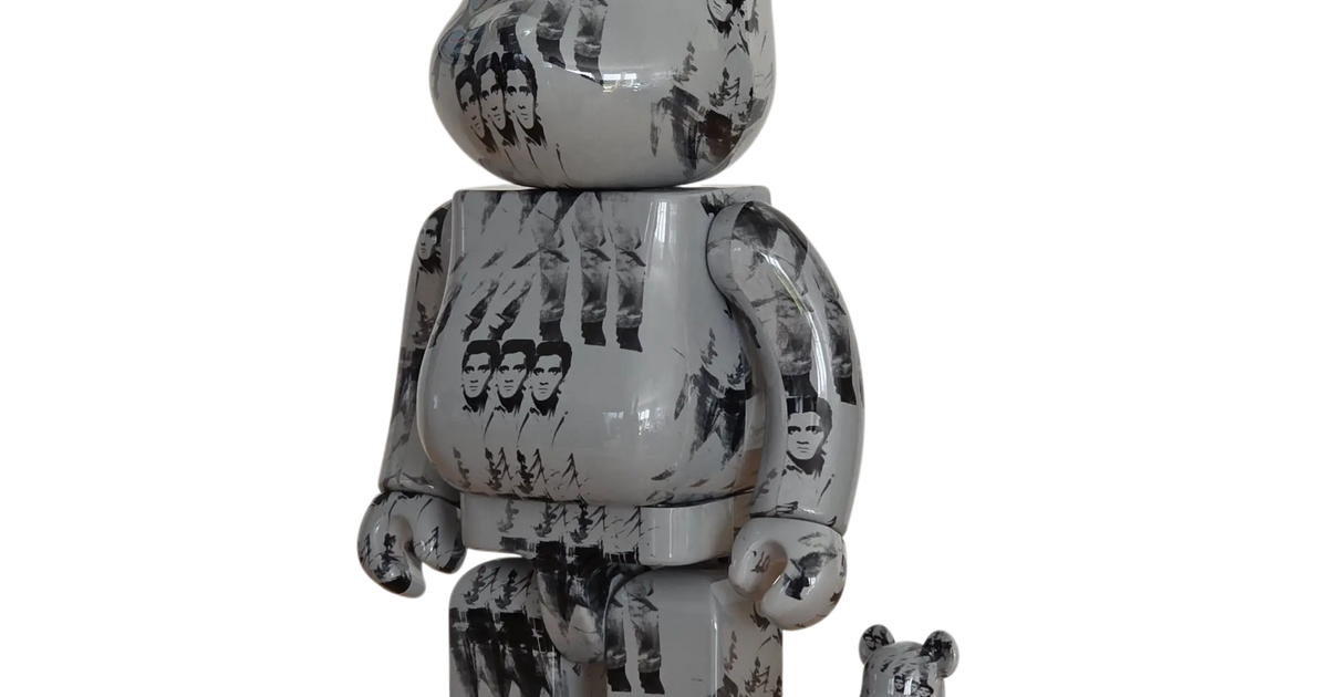 BE@RBRICK Andy Warhol's Elvis Presley 100%+400% BE@RBRICK Andy Warhol's Elvis Presley 100%+400%