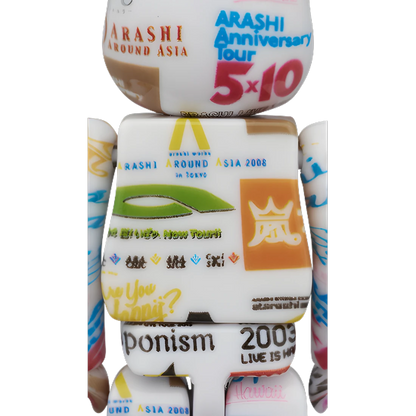 Bearbrick Arashi Live Logo 100% Herstellerbild 2