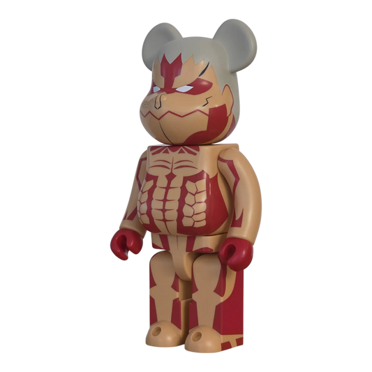 Bearbrick Armored Titan [Attack on Titan] 400% schräg