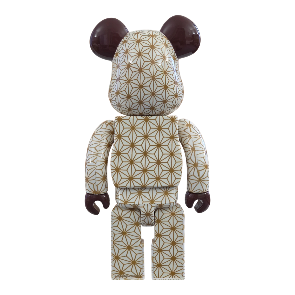 Bearbrick Asanoha 100%+400% Rückseite