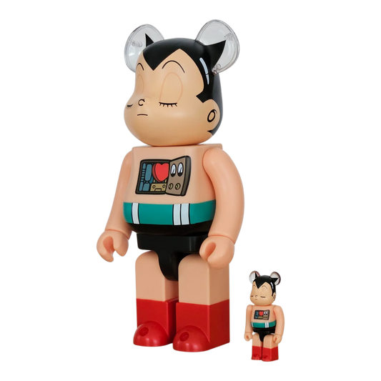 Bearbrick Astro Boy Sleeping Version 100%+400% schräg