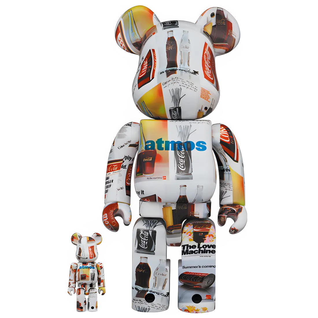 Bearbrick atmos × Coca-Cola Type-5 100%+400% Herstellerbild 1