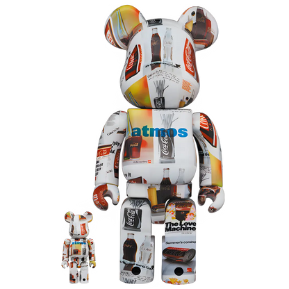Bearbrick atmos × Coca-Cola Type-5 100%+400% Herstellerbild 1