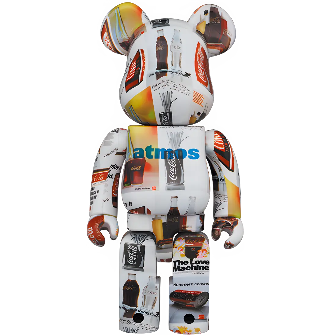 Bearbrick atmos × Coca-Cola Type-5 100%+400% Herstellerbild 3