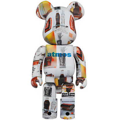 Bearbrick atmos × Coca-Cola Type-5 100%+400% Herstellerbild 3