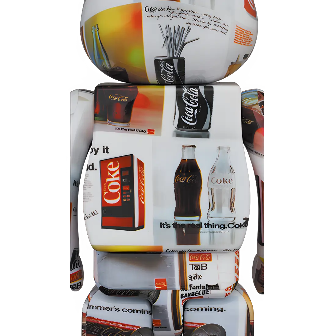 Bearbrick atmos × Coca-Cola Type-5 100%+400% Herstellerbild 4