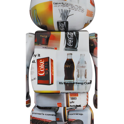 Bearbrick atmos × Coca-Cola Type-5 100%+400% Herstellerbild 4