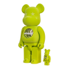 Bearbrick atmos × LACOSTE 100%+400% schräg