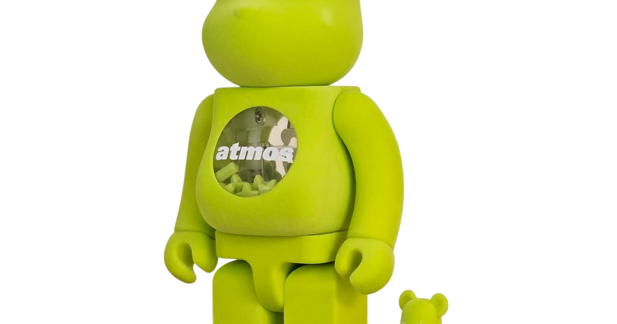 BE@RBRICK atmos × LACOSTE 100%+400% | MyBearBrick.de