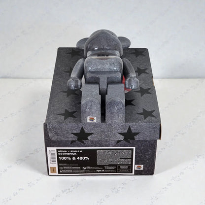 Bearbrick atmos × Staple Type-5 100%+400% Echtheitsmerkmale