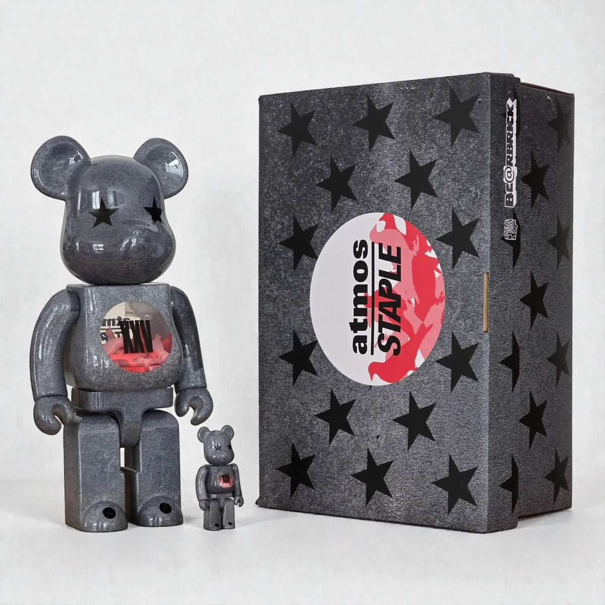 Bearbrick atmos × Staple Type-5 100%+400% mit Verpackung
