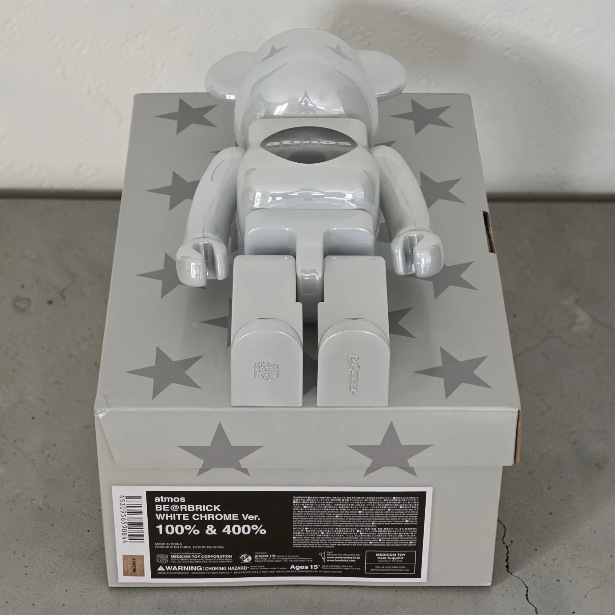 MEDICOM TOY BE@RBRICK atmos LYFT 100% & 400% 22SU-I atmos BE