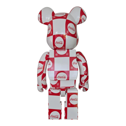 Bearbrick atmos × Coca-Cola Tokyo Version 1000% Rückseite