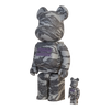 Bearbrick atmos × solebox 100%+400% schräg