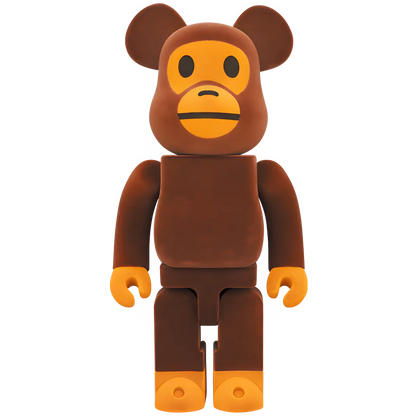 Bearbrick Baby Milo Flocky Version 100%+400% Herstellerbild 3