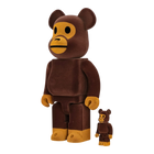 BE@RBRICK Baby Milo® Flocky Version (100%+400%)
