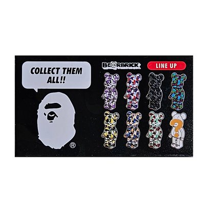 BE@RBRICK BAPE Camo 28th Anniversary #1 Blind Box (100%)