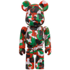 Bearbrick BAPE Camo 28th Anniversary #2 Green/Red/Black 100% Herstellerbild 1