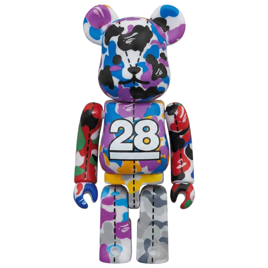 Bearbrick BAPE Camo 28th Anniversary #2 SECRET 100% Bild