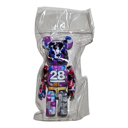 Bearbrick BAPE Camo 28th Anniversary #2 SECRET 100% in Folie