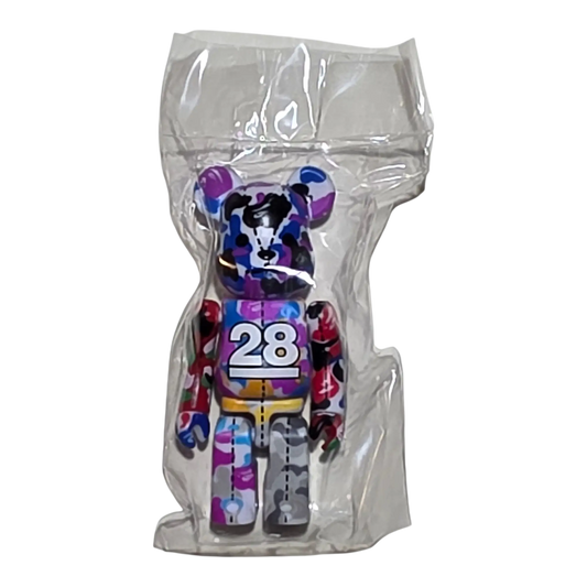 Bearbrick BAPE Camo 28th Anniversary #2 SECRET 100% in Folie