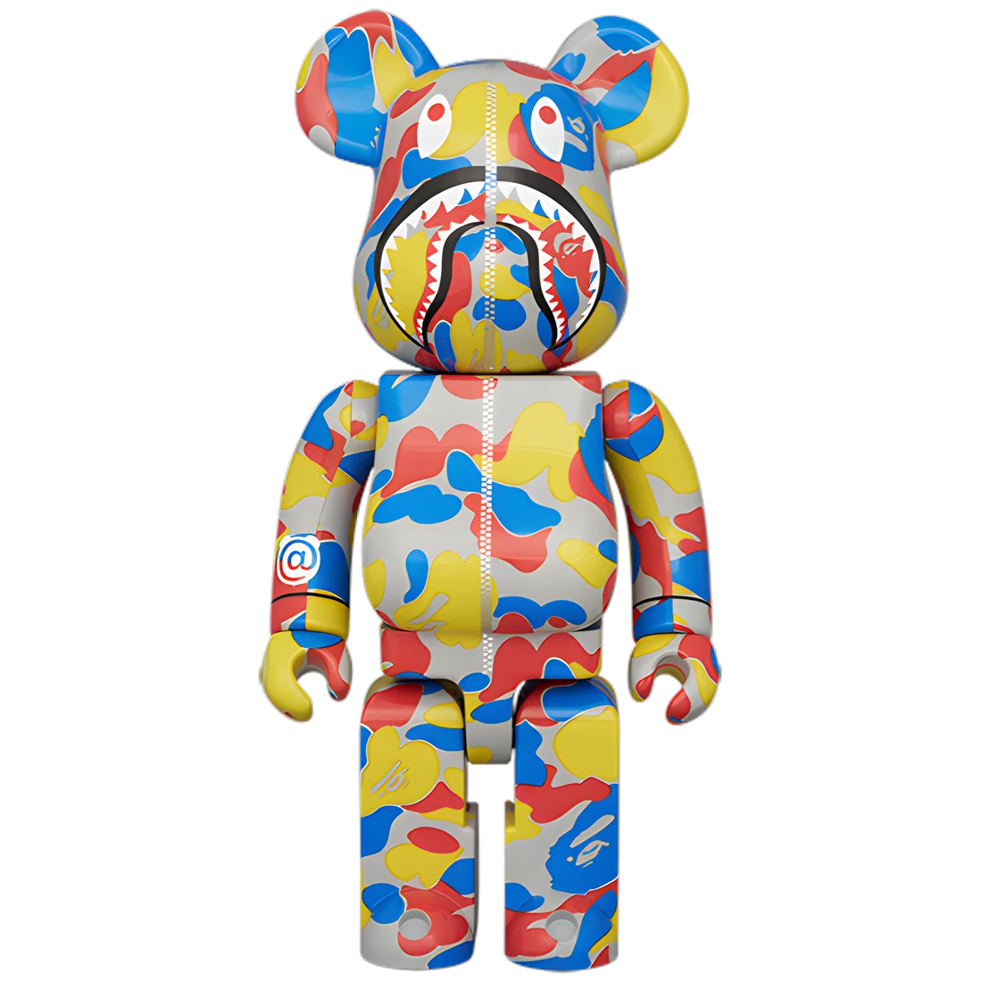 Bearbrick BAPE Camo Shark Medicom Toy 30th Anniversary 3er-Set 100%+400% Herstellerbild 7