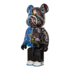 Bearbrick BAPE LINE Camo Shark 1000% schräg
