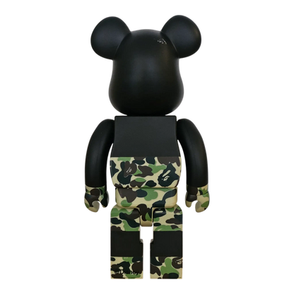 Bearbrick BAPE Mickey Mouse [The True Original] Camo Green Version 100%+400% Rückseite