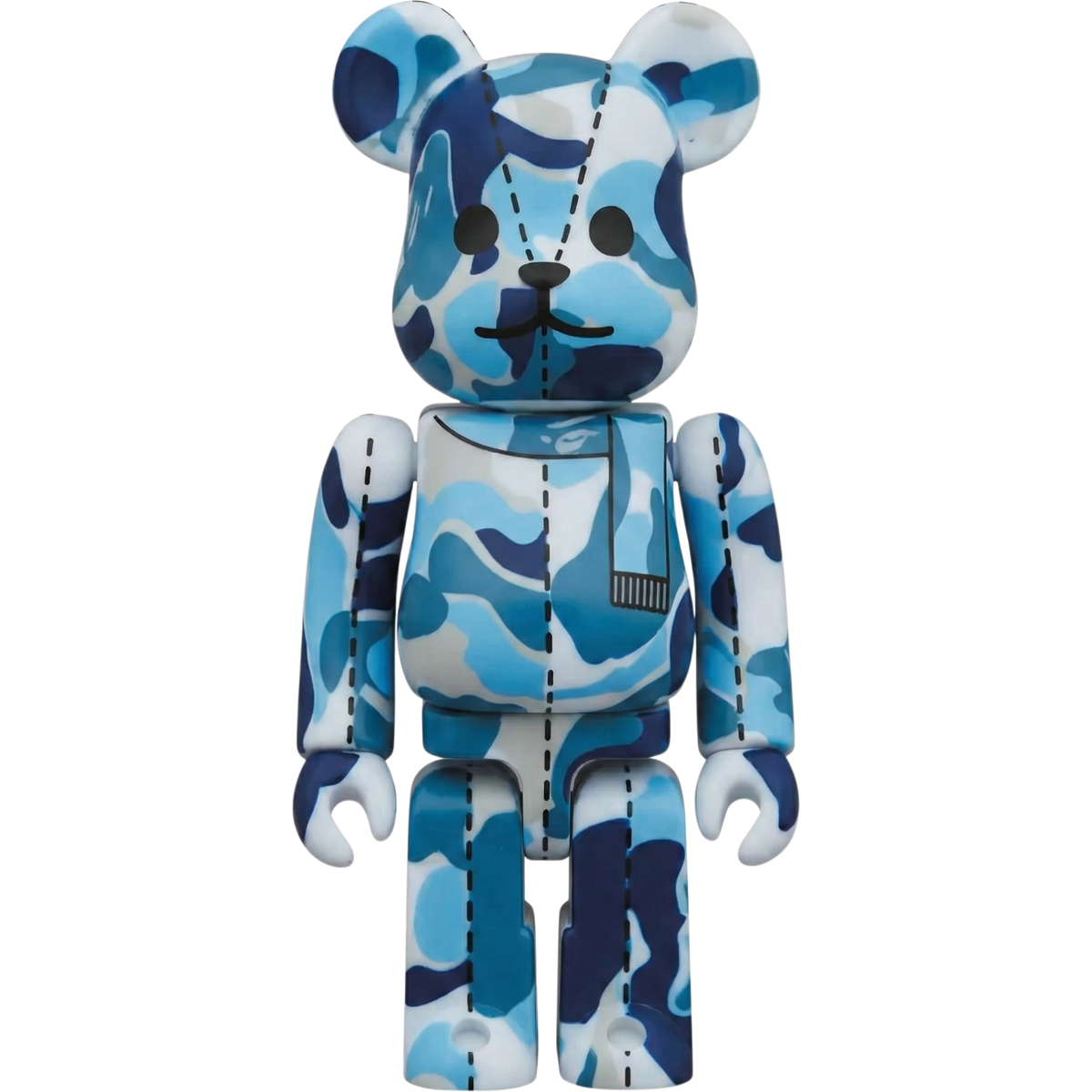 Bearbrick BAPE Play Camo Series 1 Blue 100% Bild