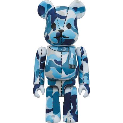 Bearbrick BAPE Play Camo Series 1 Blue 100% Bild