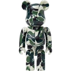 BE@RBRICK BAPE Play Camo Series 1 Green (100%)