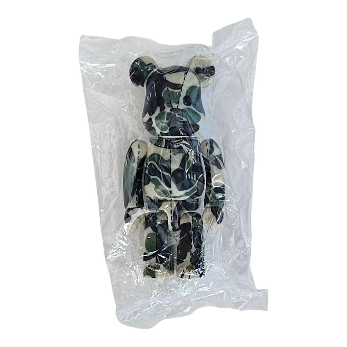 Bearbrick BAPE Play Camo Series 1 Green 100% Vorderseite