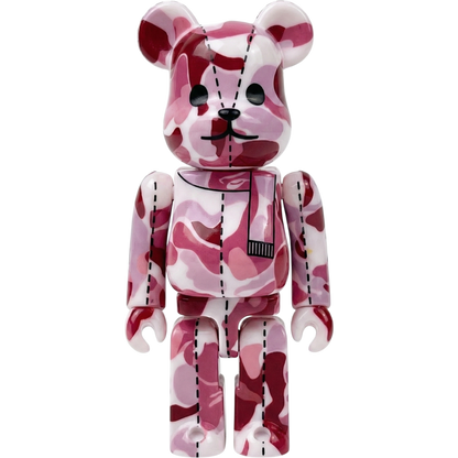 Bearbrick BAPE Play Camo Series 1 Pink 100% Bild