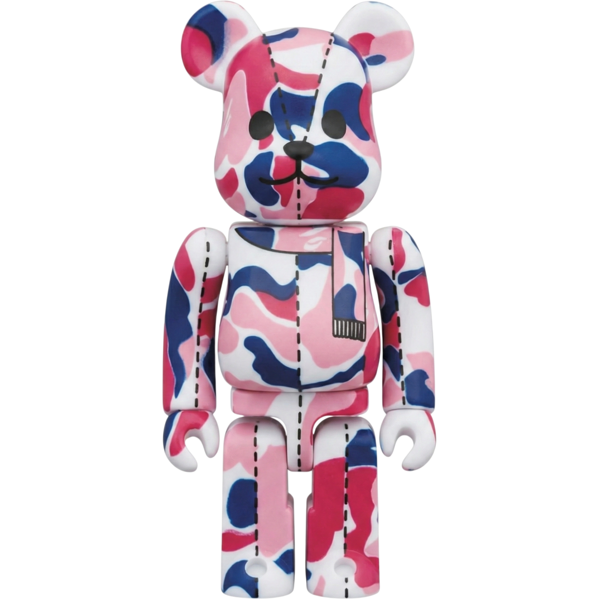 Bearbrick BAPE Play Camo Series 1 Red 100% Bild