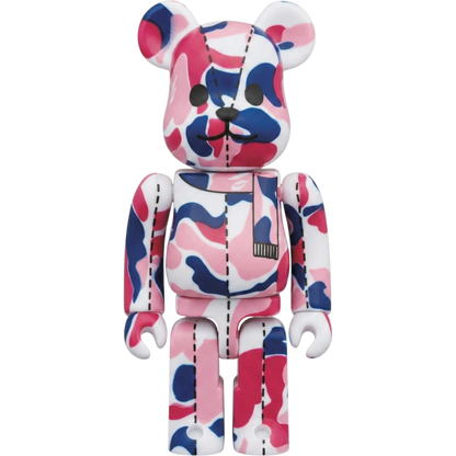 Bearbrick BAPE Play Camo Series 1 Red 100% Bild
