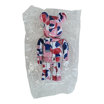 Bearbrick BAPE Play Camo Series 1 Red 100% Rückseite