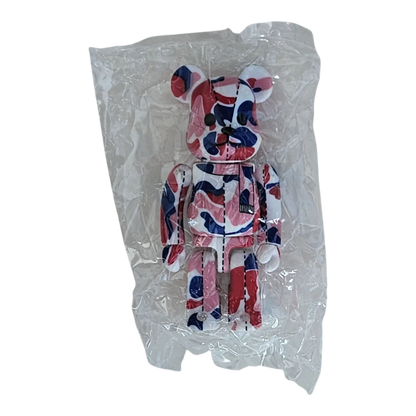 Bearbrick BAPE Play Camo Series 1 Red 100% Vorderseite