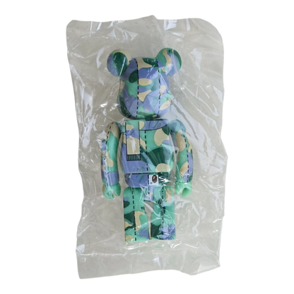 Bearbrick BAPE Play Camo Series 1 Yellow 100% Rückseite